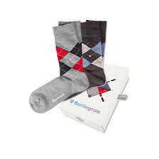 Argyle-Socken-Geschenkset