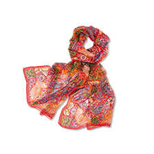 Thumbnail zu Seidenschal Strawberry Thief