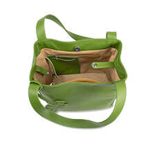 Alernatives Thumbnail 1 zu Handtasche Lederbeutel mit Kleeblattanh�nger