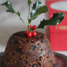 Christmas Pudding Englischer Früchtekuchen