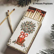 Alernatives Thumbnail 1 zu Streichholzschachtel mit Weihnachtsmotiv