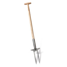 Rosengabel geschmiedet mit Eschengriff