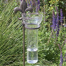 Regenmesser Fleur de Lys