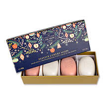 Seifen-Geschenkset Festive Luxury Soaps aus Schottland
