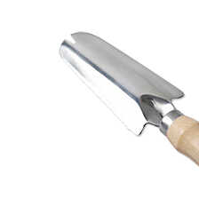 Alernatives Thumbnail 3 zu Pflanz-Unkraut-Schaufel aus rostfreiem Edelstahl mit eingravierter Mess-Skala Hartholz-Griff