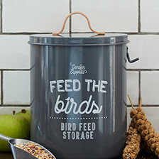 Vogelfutterdose Feed the birds