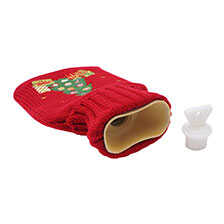 Alernatives Thumbnail 1 zu Rote Wrmflasche mit Weihnachtsbaum