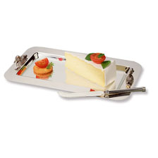 Alernatives Thumbnail 1 zu Versilberte Kseplatte & Toaststnder