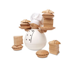 Thumbnail zu Stapelspiel mit B�cker und Kuchen aus Holz