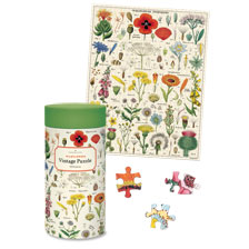 1.000-Teile-Puzzle mit nostalgischem Blumenmotiv