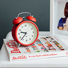 Alernatives Thumbnail 3 zu Roter Retro-Wecker Charlie Bell