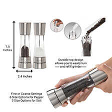 Alernatives Thumbnail 3 zu Geschenkset Salz- und Pfeffermhlen Derwent