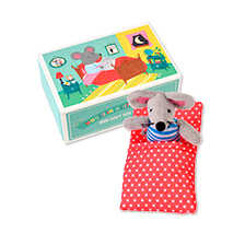 Thumbnail zu Pl�schtierset  Mouse in the little house