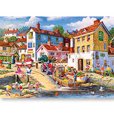 Alernatives Thumbnail 1 zu 1.000-Teile-Puzzle The Four Bells von Gibsons