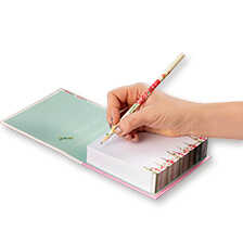 Alernatives Thumbnail 1 zu Notizblock mit Wildblumen