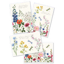 Alernatives Thumbnail 1 zu Briefkarten-Set mit Wildblumen
