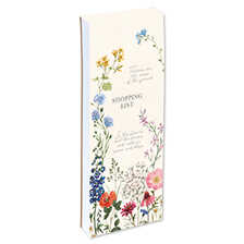 Shopping List mit Wildblumen