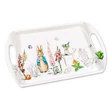 Kleines Tablett Peter Hase