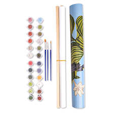 Thumbnail zu Malen-nach-Zahlen-Set Exotic Floral