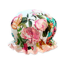 Thumbnail zu Duschhaube mit Blumen aus Nylon