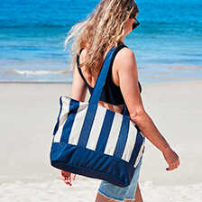 Thumbnail zu Strandtasche recyceltes Polyester