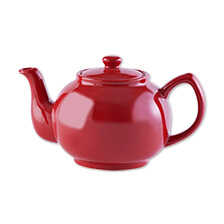 Groe englische Teekanne Betty Red