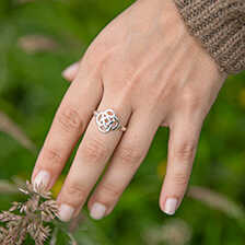 Thumbnail zu Silberring Celtic Knot