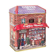 Thumbnail zu Toffee-Dose im nostalgischen Design mit Karamell-Bonbons mit Kaffeegeschmack