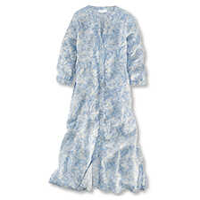 Alernatives Thumbnail 1 zu Sommer-Kleid mit Bltterprint und Knopfleiste