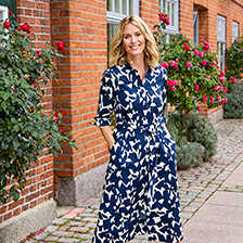 Alernatives Thumbnail 2 zu Midi-Sommerkleid im Hemdblusenstil