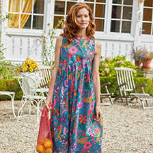 Alernatives Thumbnail 2 zu Sommer-H�ngerkleid mit Blumen