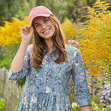 Alernatives Thumbnail 3 zu Blumenkleid im Jeans-Look