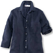 Alernatives Thumbnail 2 zu Leinenkleid im Hemdblusenstil