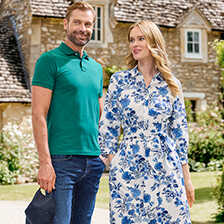 Alernatives Thumbnail 1 zu Blumenkleid im Hemdblusenstil