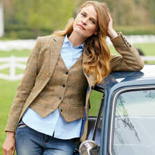 Alernatives Thumbnail 2 zu Tweedblazer f�r Damen aus Harris Tweed