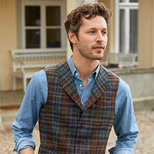 Thumbnail zu Herren-Tweed-Weste