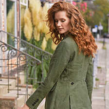 Alernatives Thumbnail 2 zu Leinen-Damenblazer