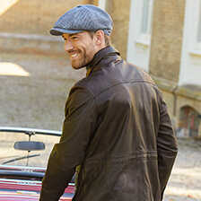 Alernatives Thumbnail 2 zu Herren-Lederjacke aus Lammnappa