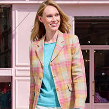 Alernatives Thumbnail 2 zu Karoblazer in Pastellfarben