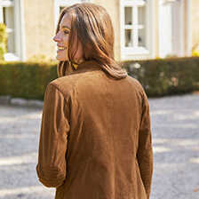 Alernatives Thumbnail 2 zu Damen-Lederjacke im Biker Style