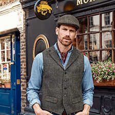 Harris-Tweed-Weste Wales