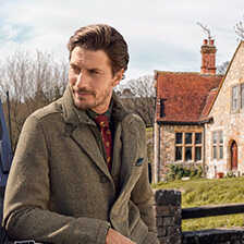 Alernatives Thumbnail 1 zu Fieldjacket Fischgrat-Tweed