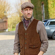 Alernatives Thumbnail 2 zu Braune Cordweste fr Individualisten