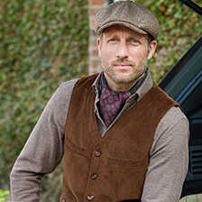 Alernatives Thumbnail 4 zu Braune Cordweste fr Individualisten