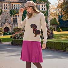 Alernatives Thumbnail 2 zu Irischer Midi-Kilt im Woll-Mix