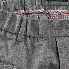 Alernatives Thumbnail 1 zu Graue Relaxhose im Chino Style