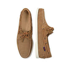 Alernatives Thumbnail 1 zu Herren-Bootsschuhe aus braunem Nubukleder