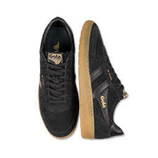 Schwarzer Sneaker Hawk Suede 86