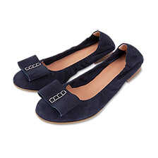 Thumbnail zu Ballerinas aus Veloursleder