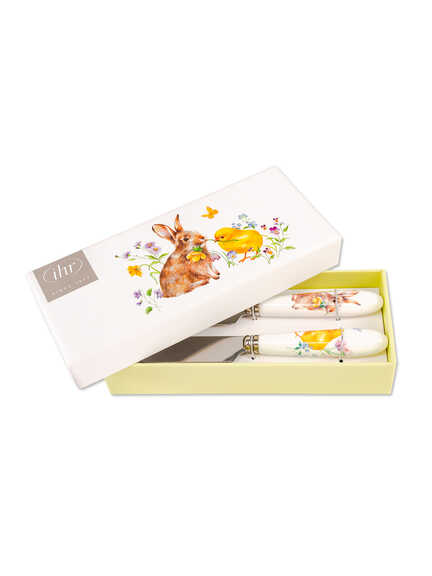Buttermesser-Set mit Hase & K�ken